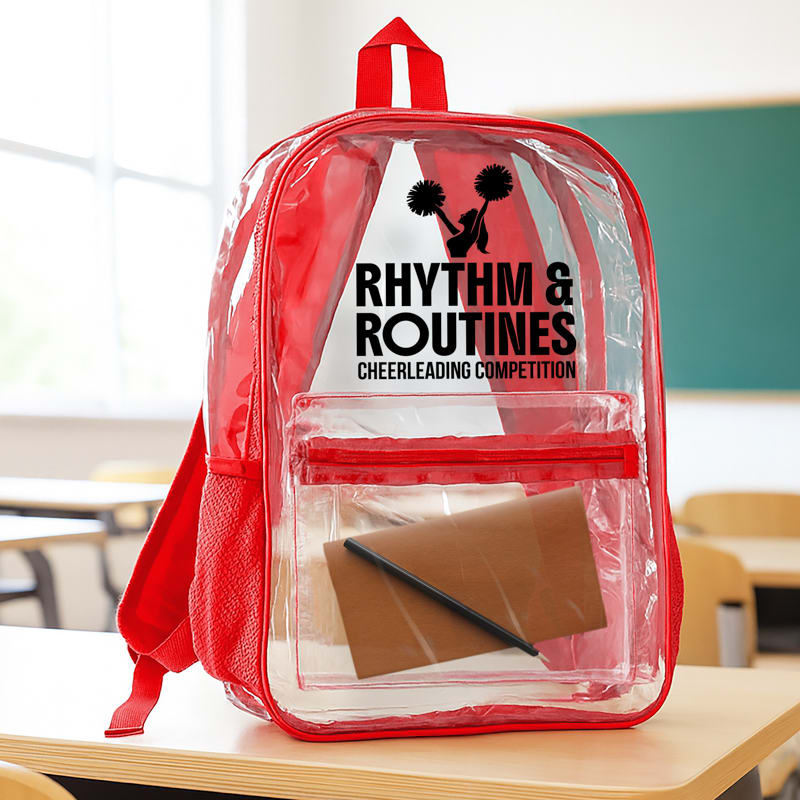 Pocket Clear Plastic Backpacks 46