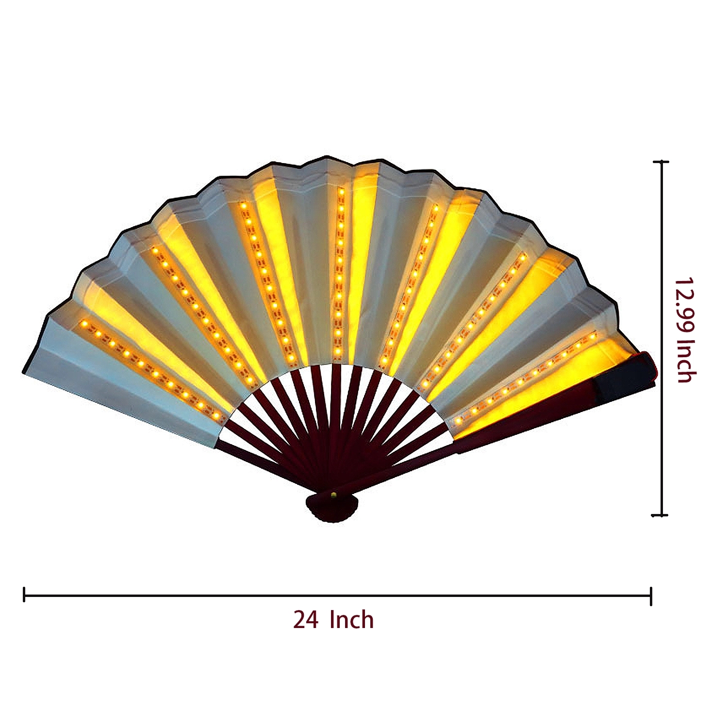 Led Luminous Folding Fan 4