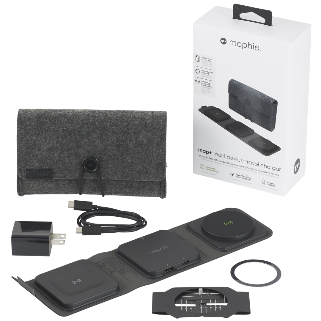 mophie® Snap + Multi-device Travel Charger 40