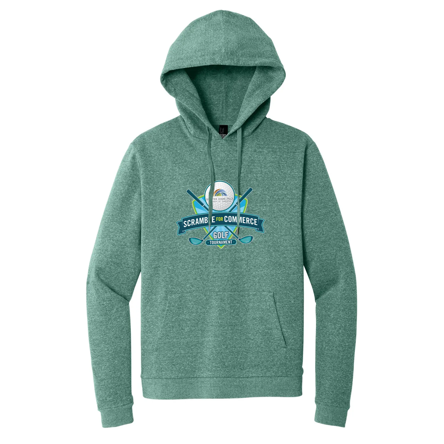 District(R) Perfect Tri(R) Fleece Pullover Hoodie, custom hoodie or sweatshirt with logo imprint 5