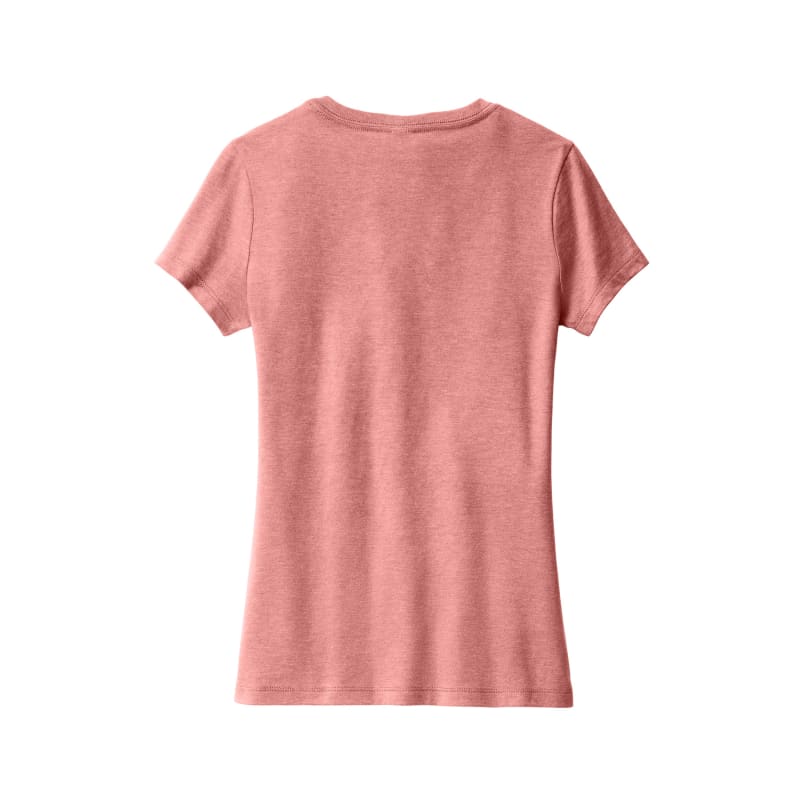 District Women's Perfect Blend CVC V-Neck Tee. 73