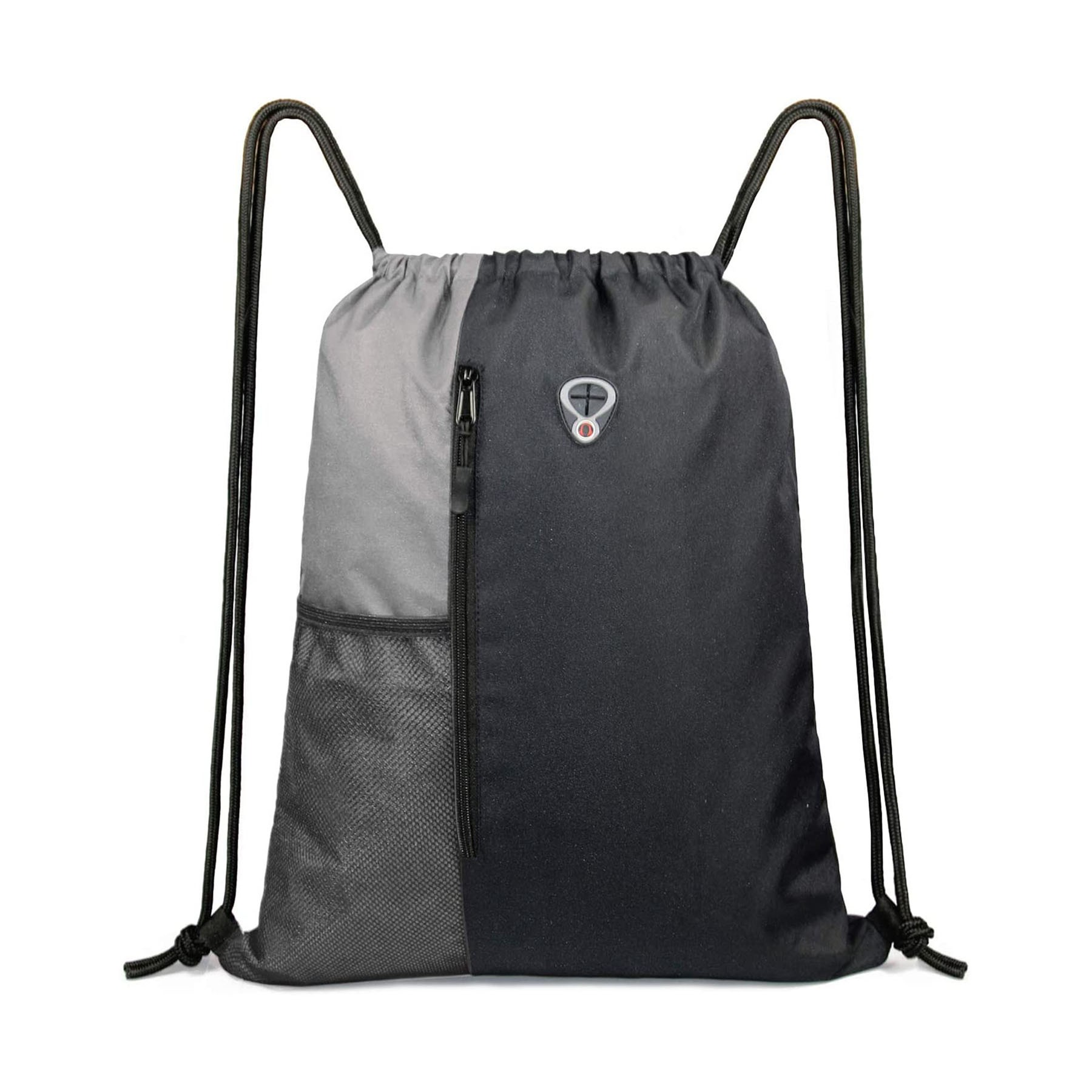 Gym Drawstring Backpack with Mesh Pocket 4
