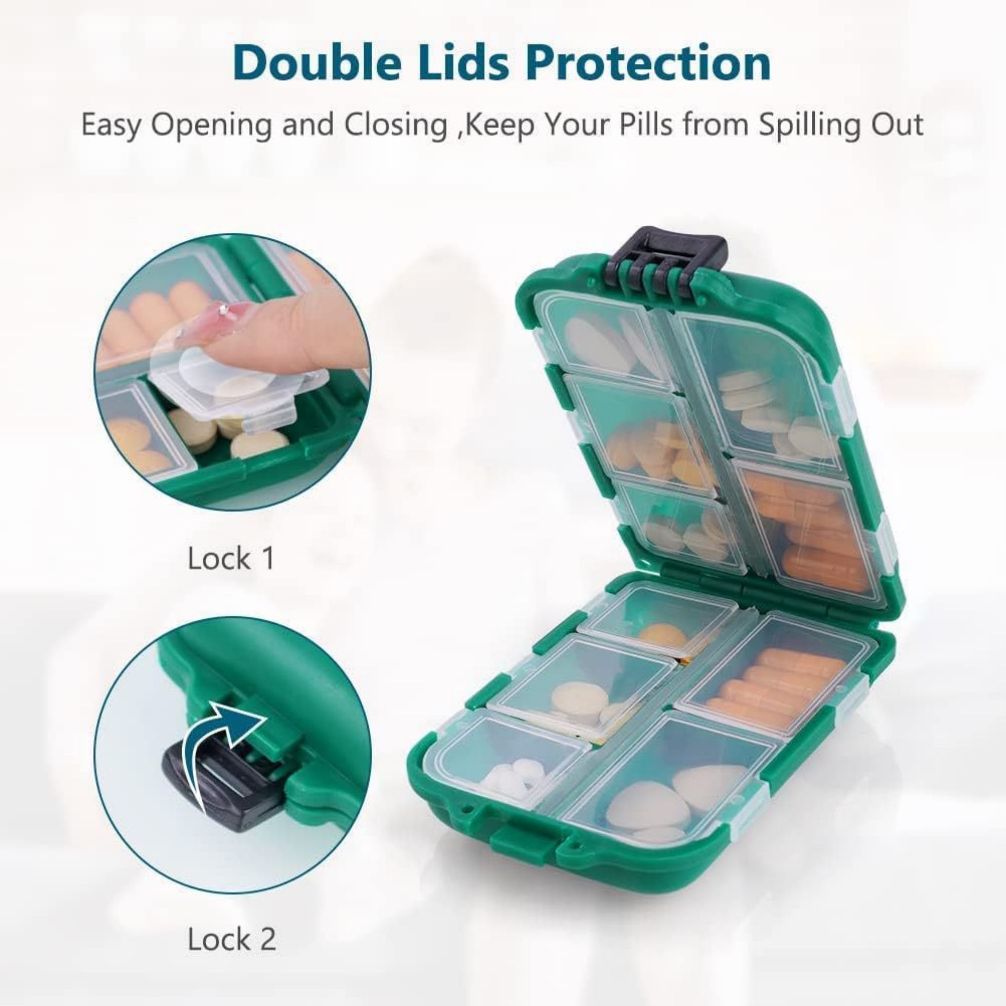 Portable Medicine Storage Box 1