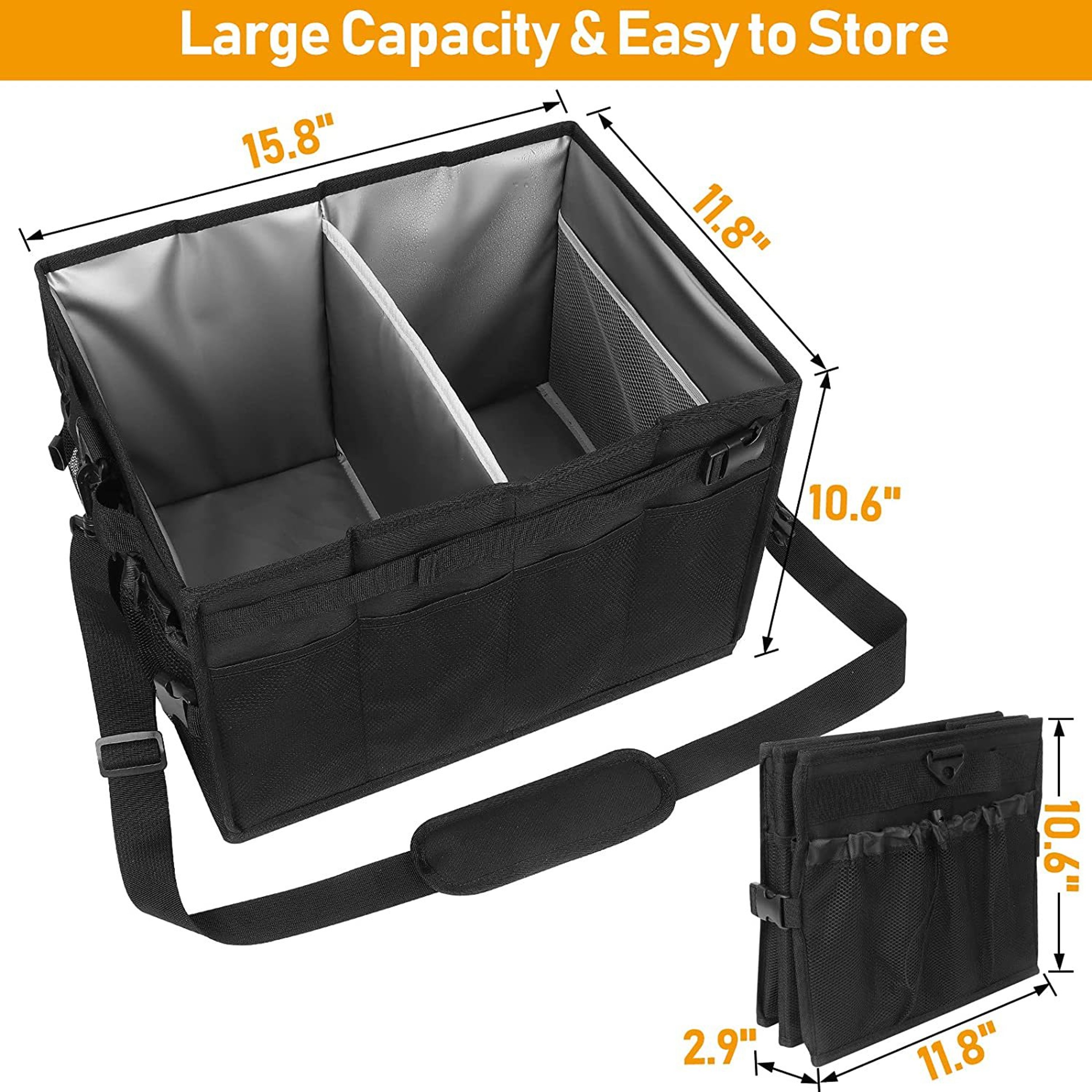 Foldable Grill and Picnic Caddy (direct import) 5