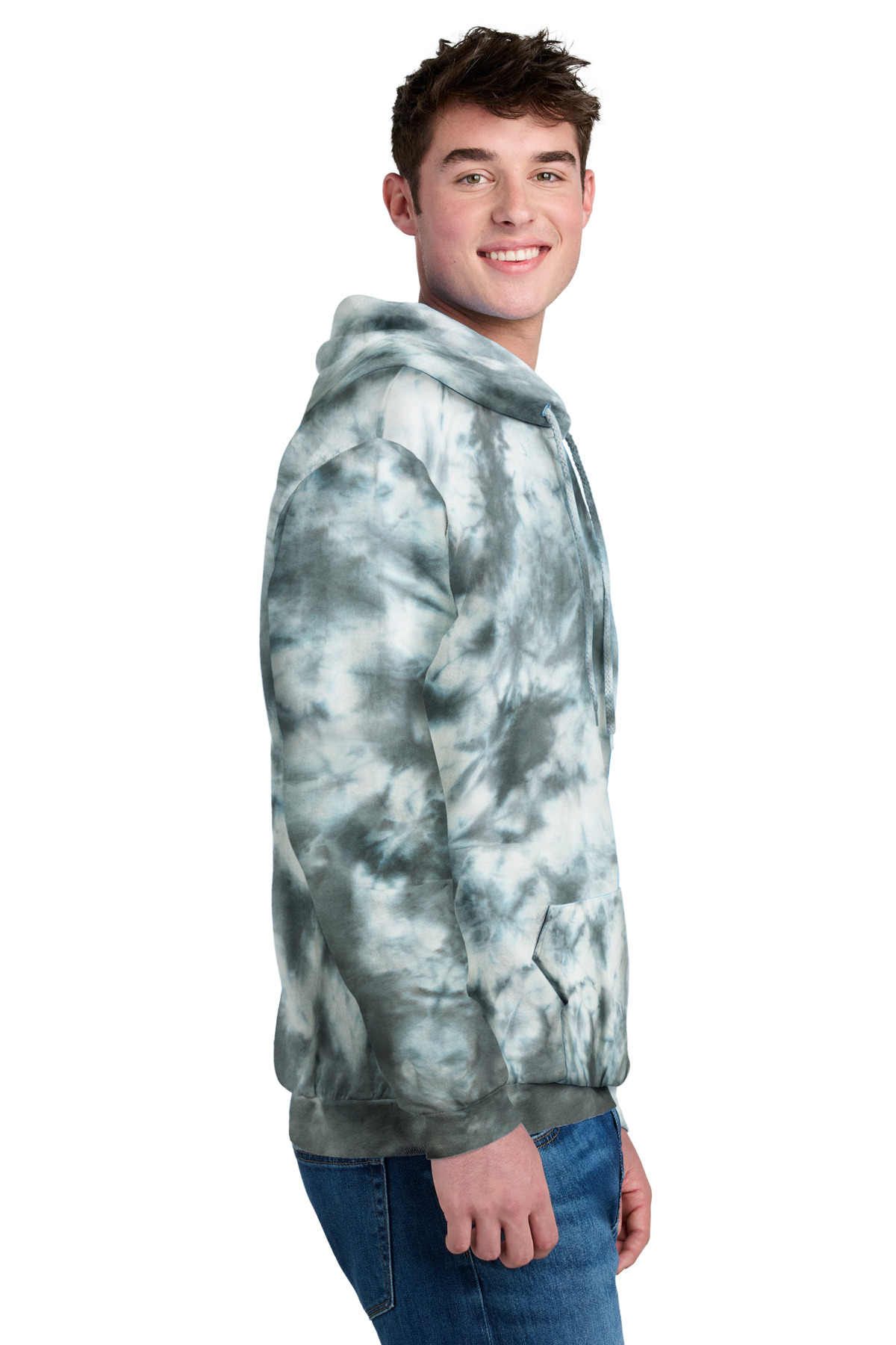 Port & Co Crystal Tie-Dye Pullover Hoodie PC144 3