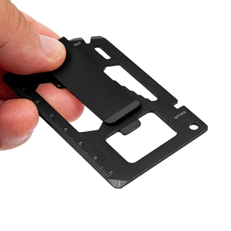 The Allegheny Multi-Tool Card with Money Clip 10