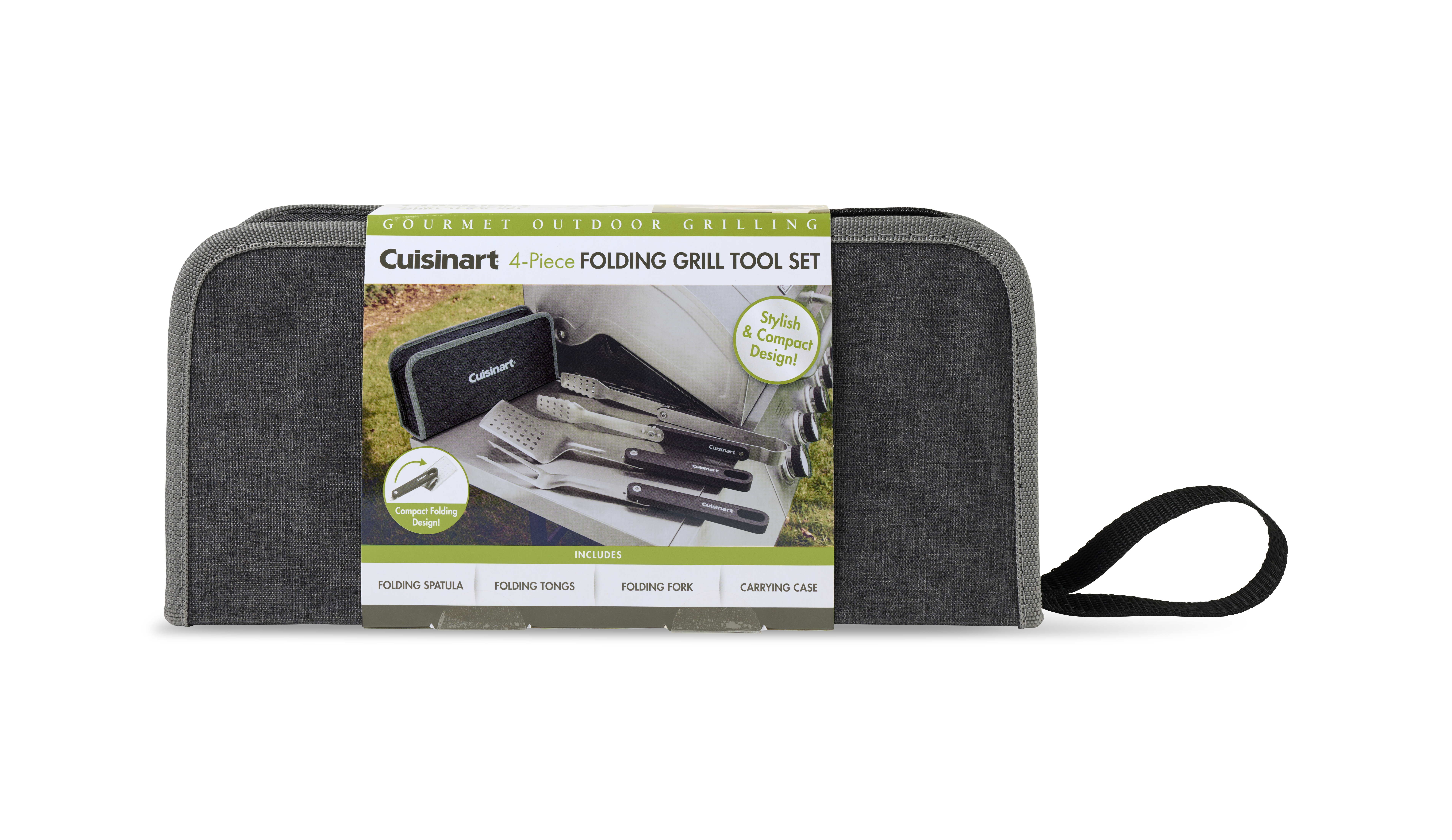 Cuisinart Outdoors® 4-Piece Folding Grill Tool Set 6