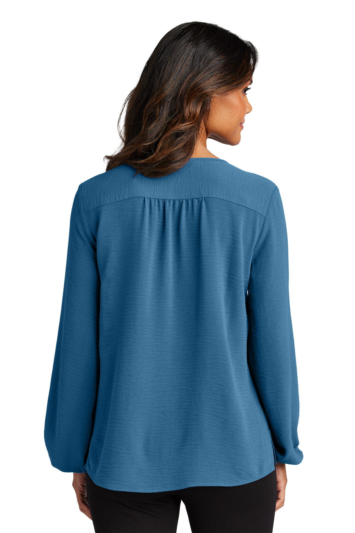 Women's Textured Crepe Blouse