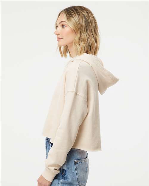 Women's Lightweight Crop Hooded Sweatshirt - AFX64CRP 65