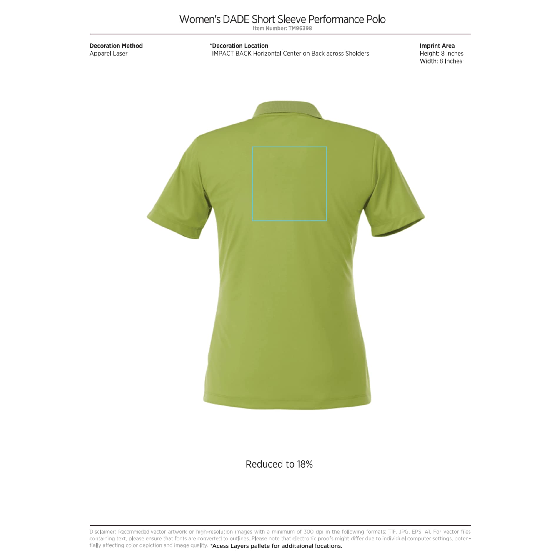 Women's DADE Short Sleeve Polo 95