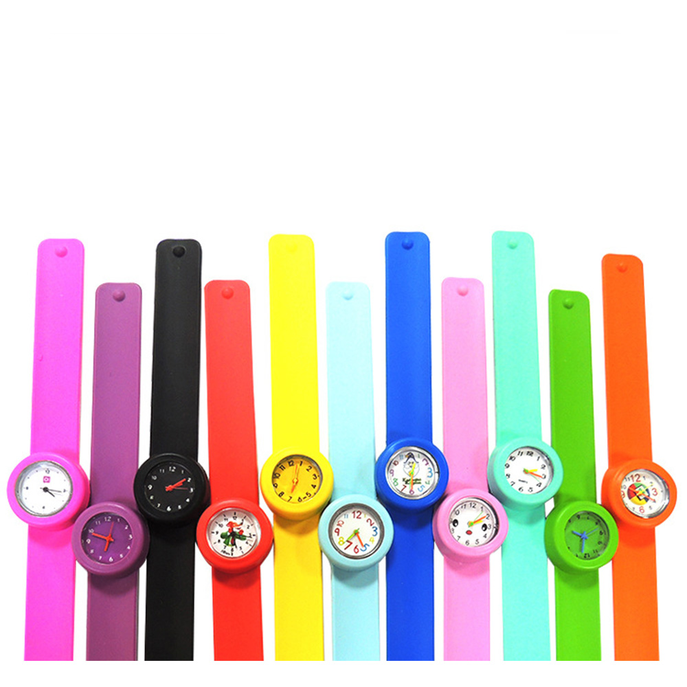 Children silicone watch clap ring 5