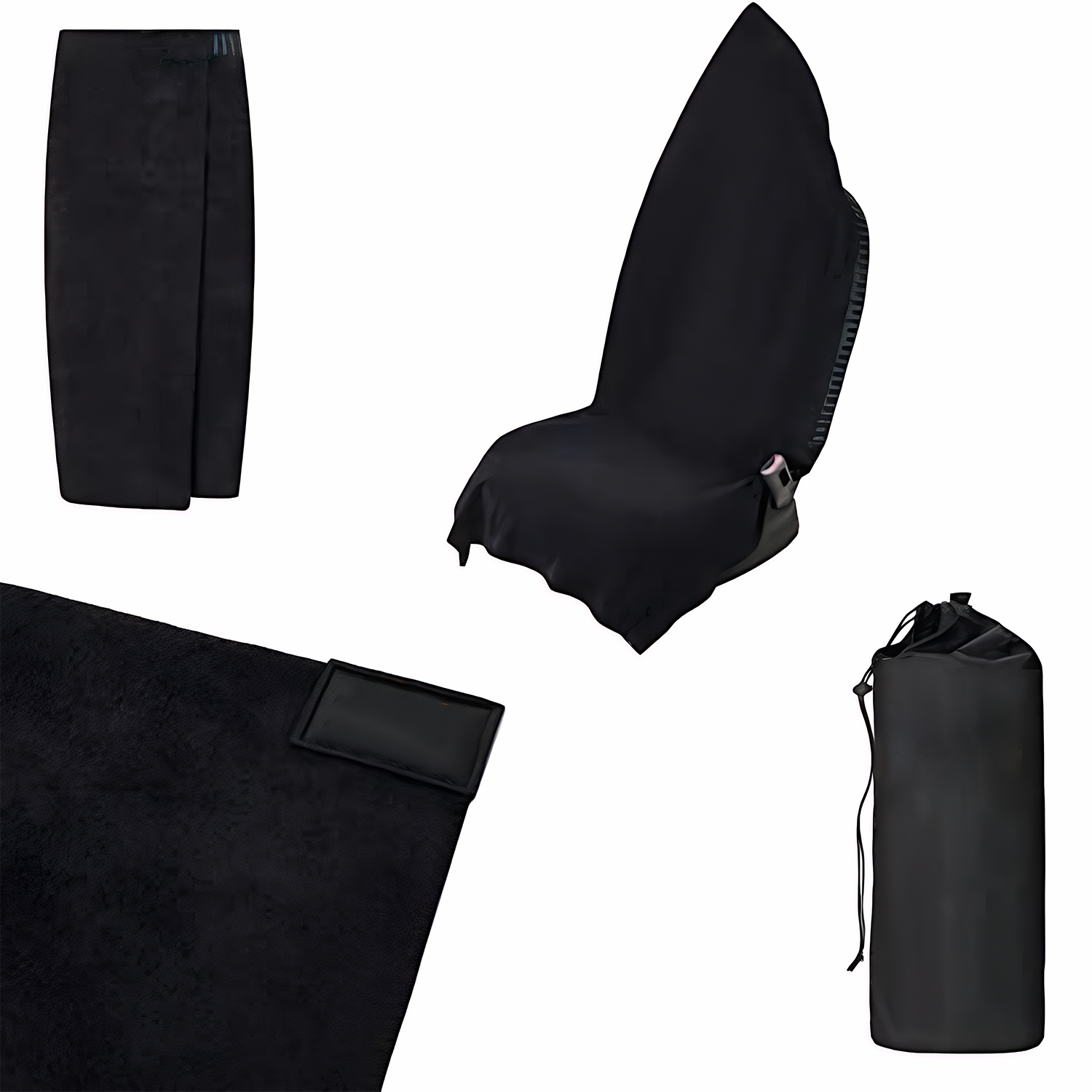 2 in 1 Car Seat Cover Bath Towel 4