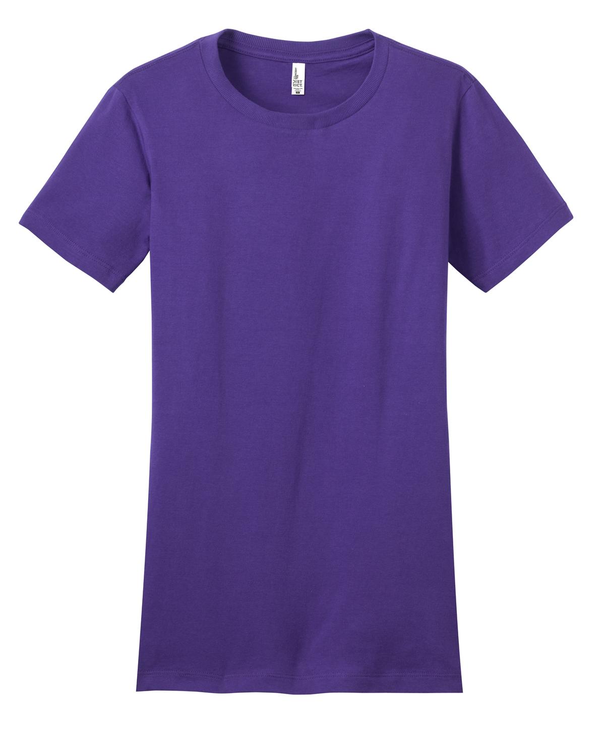 District Women's Fitted The Concert Tee DT5001 72