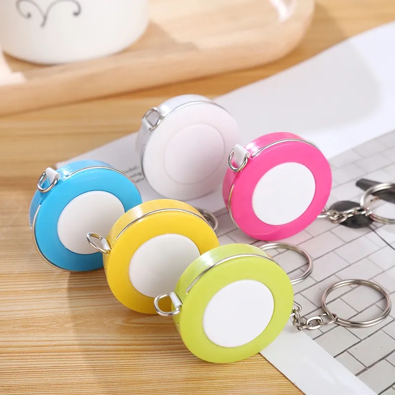 Candy-Colored Key Chain Tape Measure 4