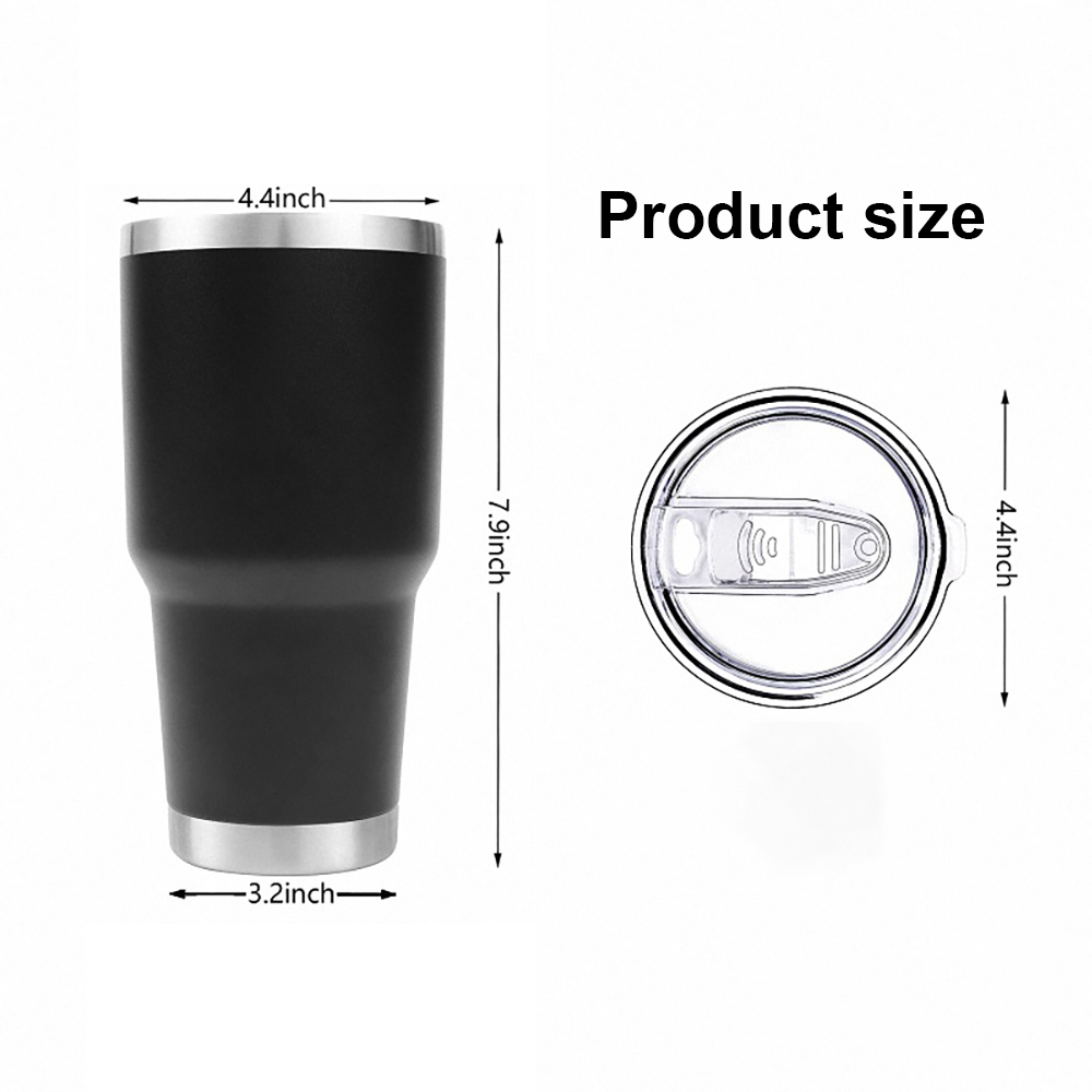 20Oz Stainless Steel Tumbler Insulated Cup With Lid & Straw 5