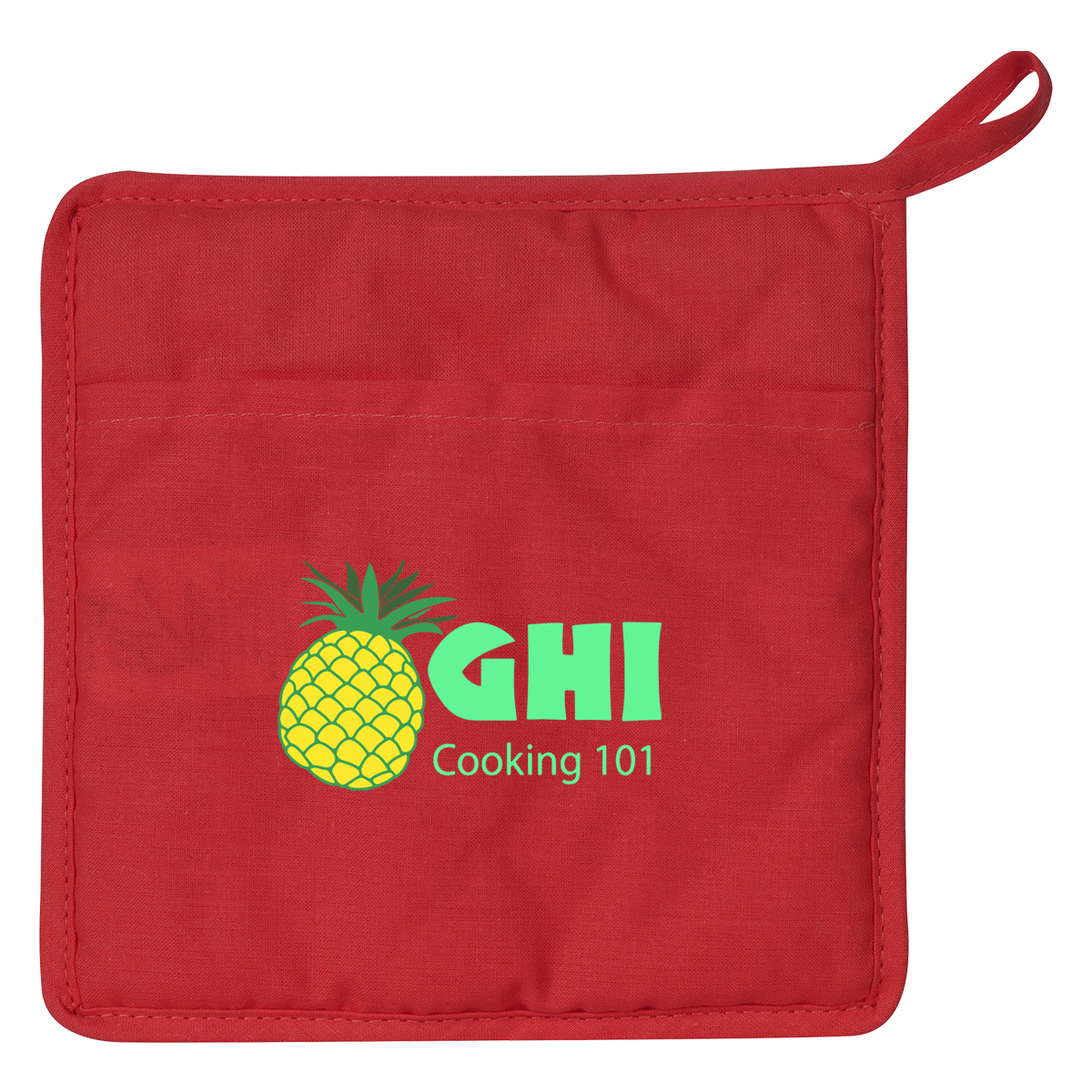 Quilted Cotton Canvas Pot Holder 4