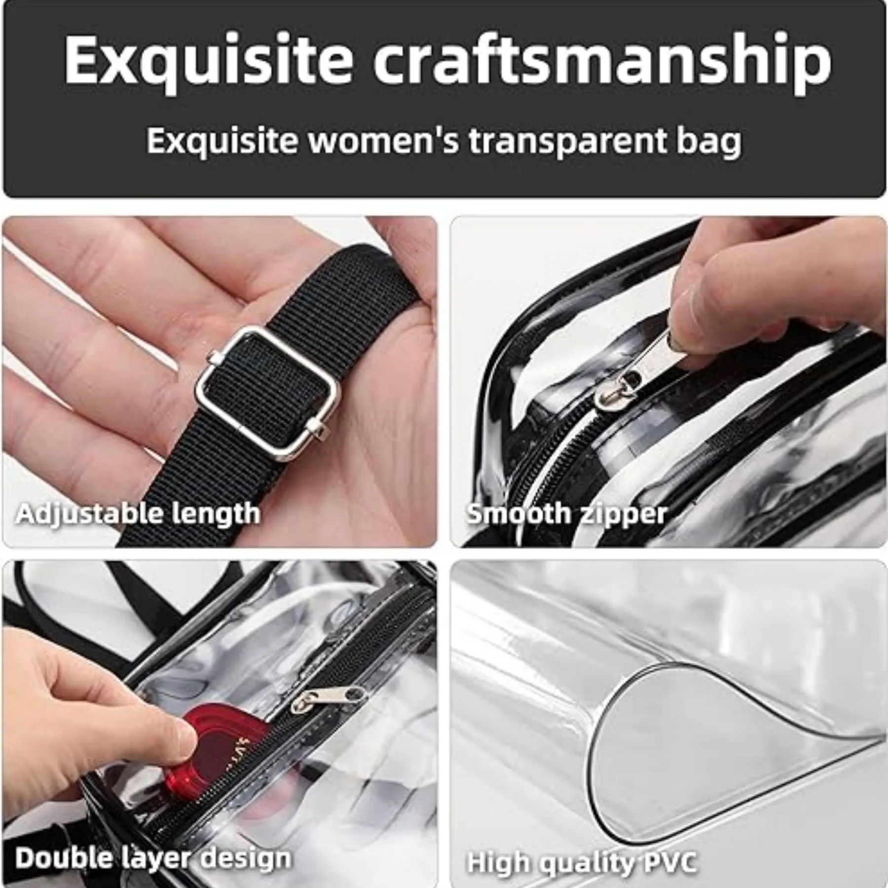 PVC Concert Clear Purse 2