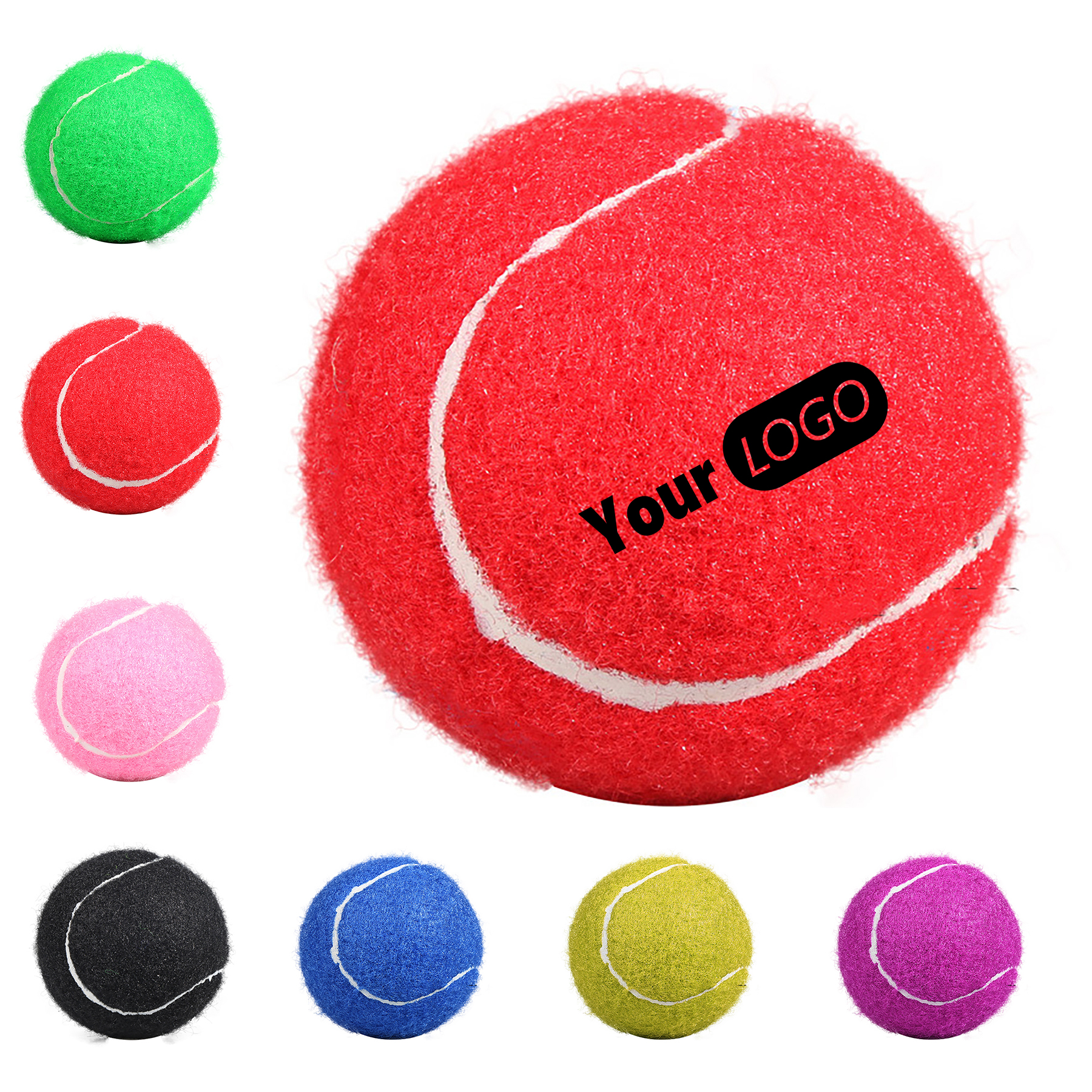 Kids Practice Rubber Tennis Ball 2