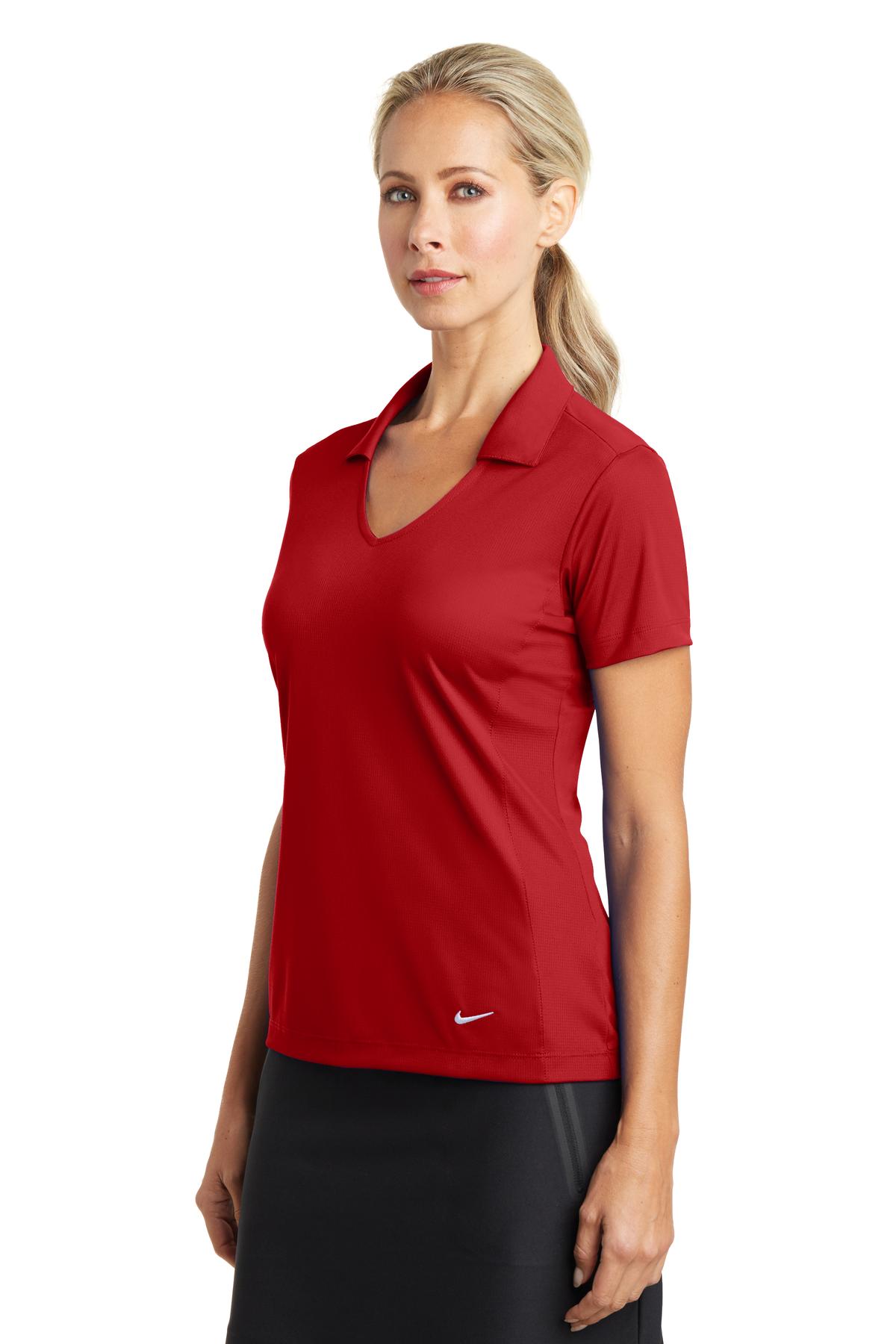 Nike® Women's Dri-FIT Vertical Mesh Polo 43