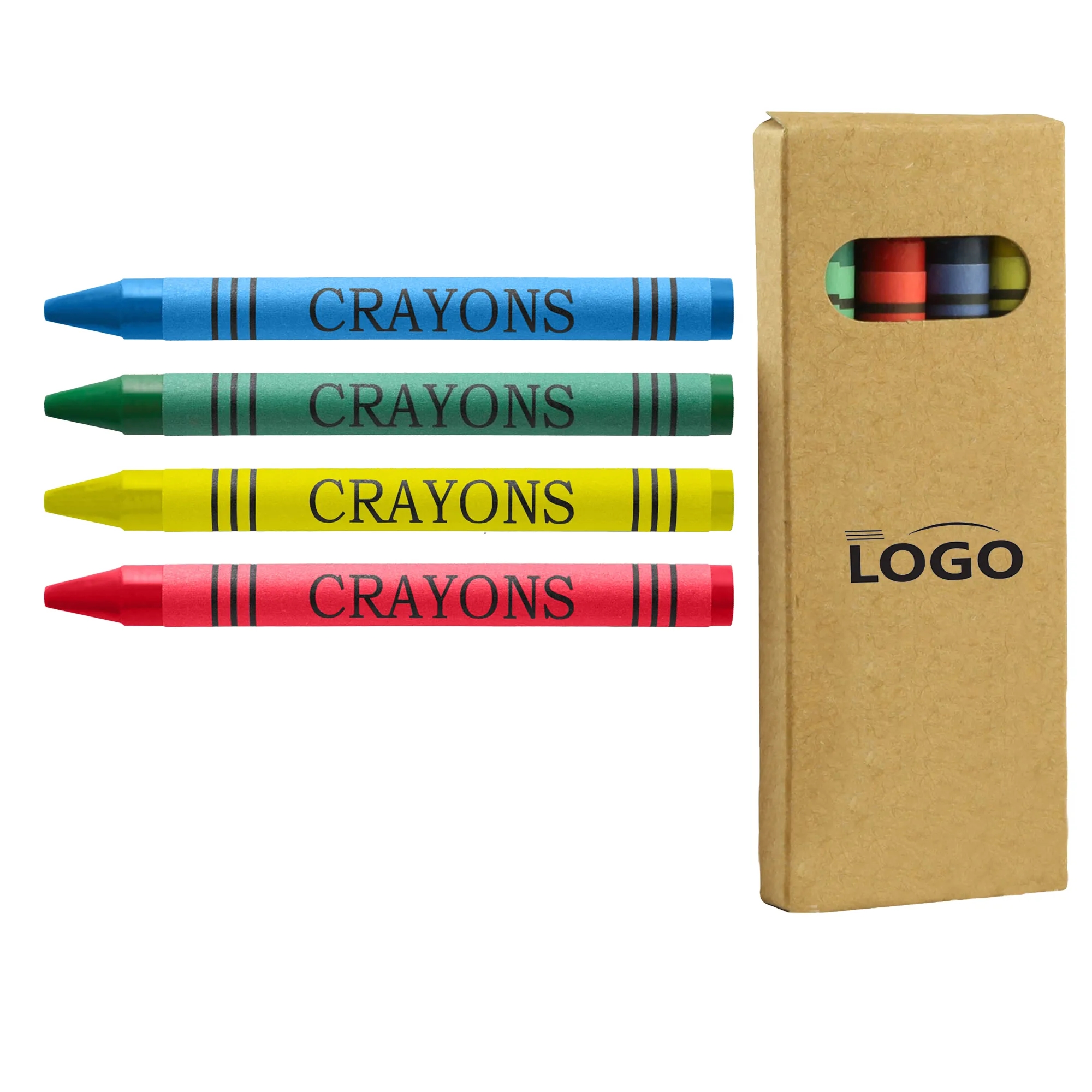 4-Packs Crayon Set for Kids 2