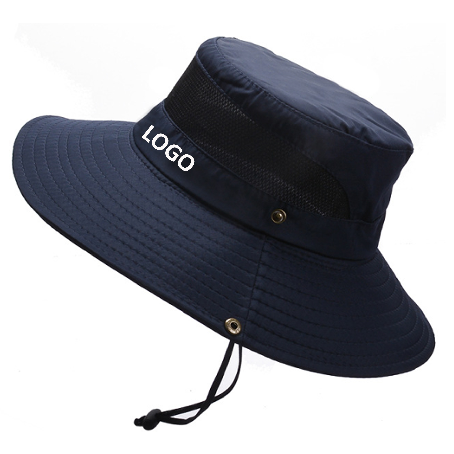 Wide Brim Sun Bucket Hat 1