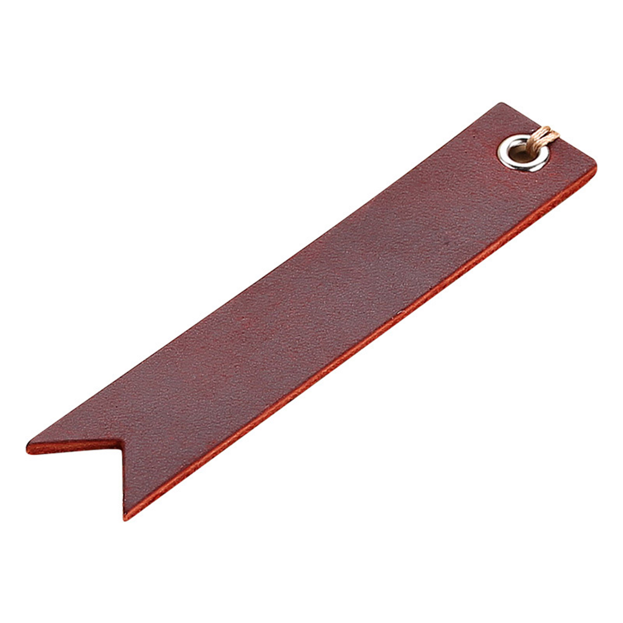 Vintage Genuine Leather Bookmark 4