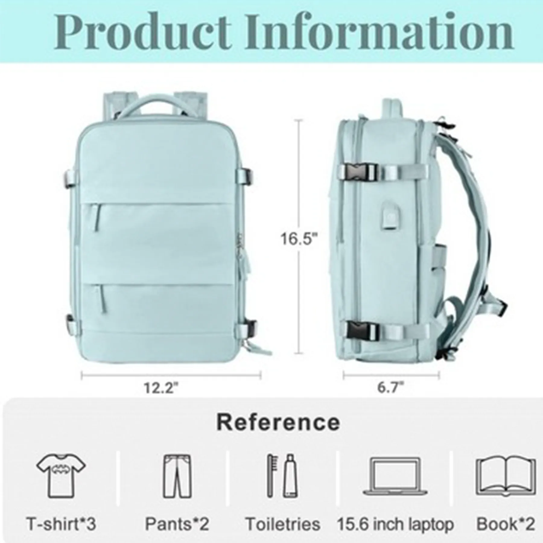 Large Capacity Travel Backpack 5