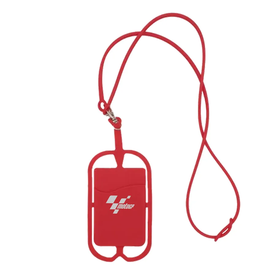 Lanyard Silicone Phone Wallet Holder 6