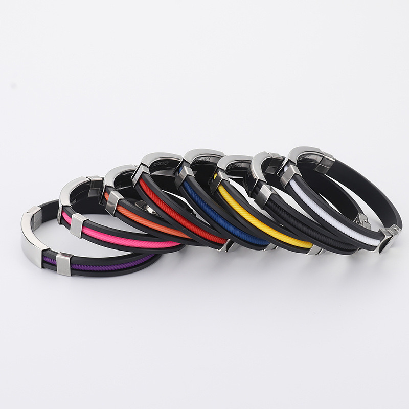 MOQ 10 pcs Fashionable Titanium Bracelet 2