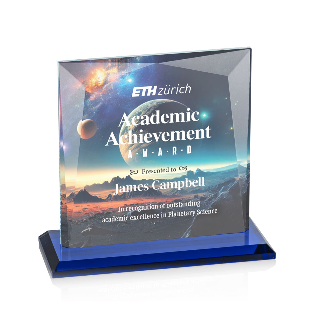 Tanner VividPrint™ Award - Blue 5