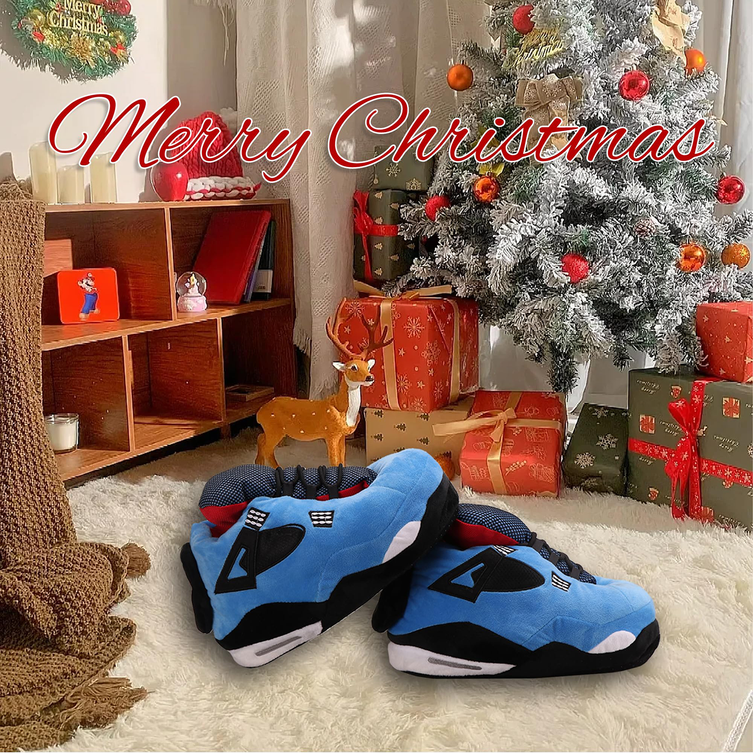 Warm Plush Sneaker Slippers 4