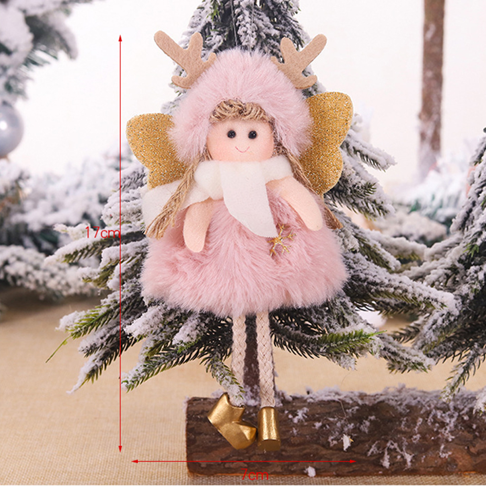 Christmas Tree Plush Doll Pendant 2