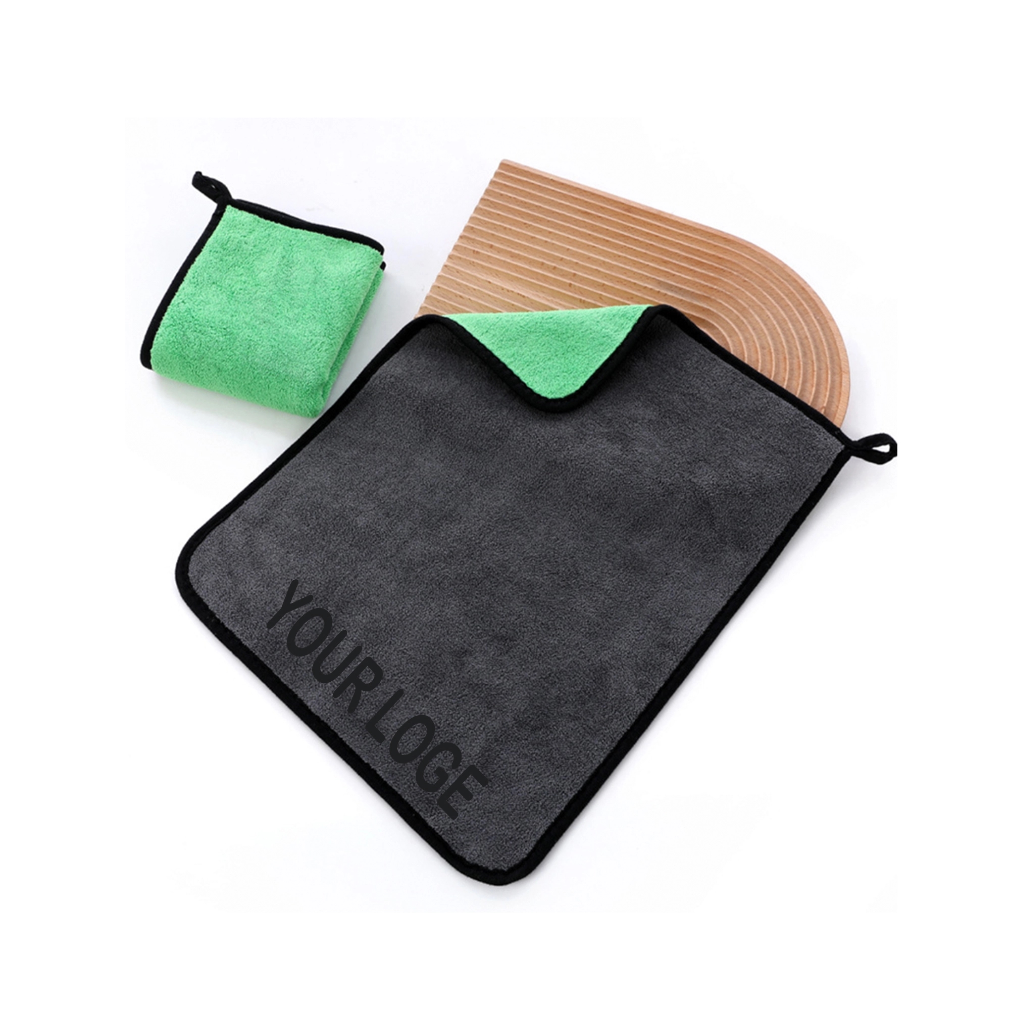 Microfiber Car Cleaning Towel MOQ 100PCS 2