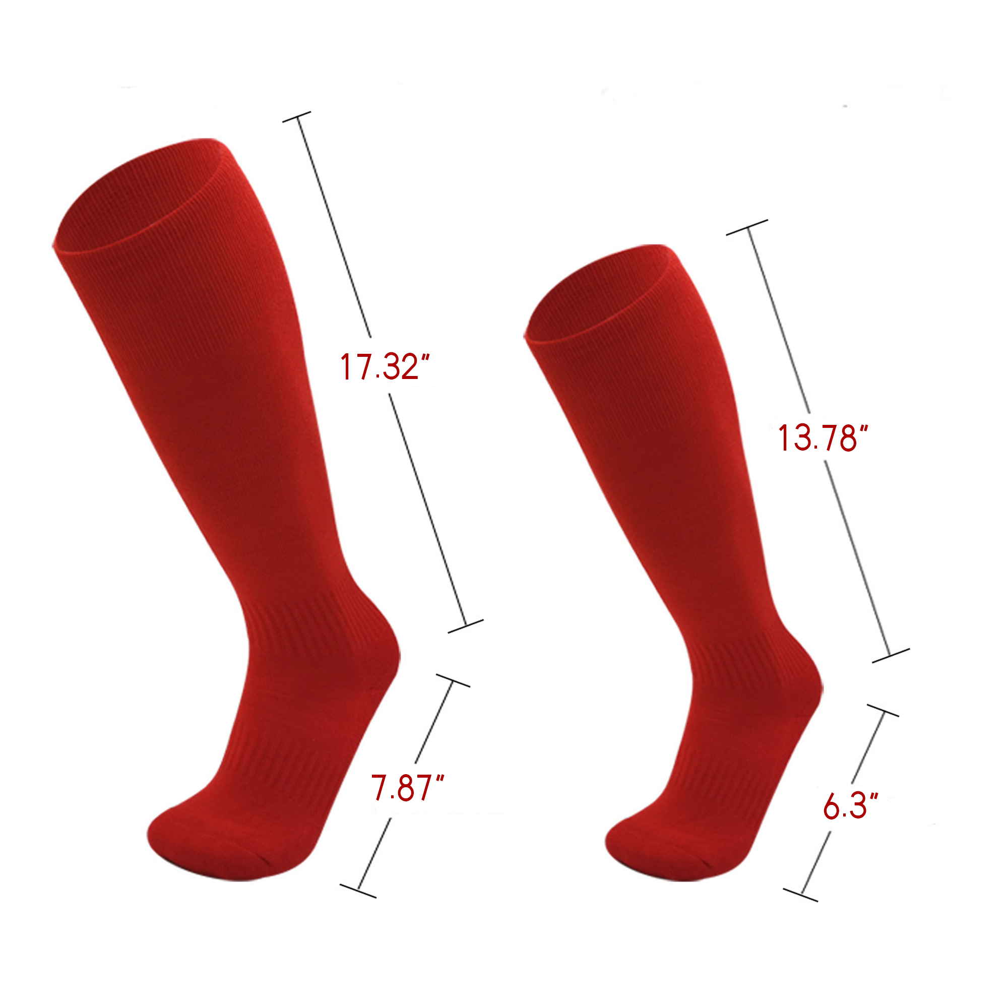 Sport Athletic Knee High Socks 3