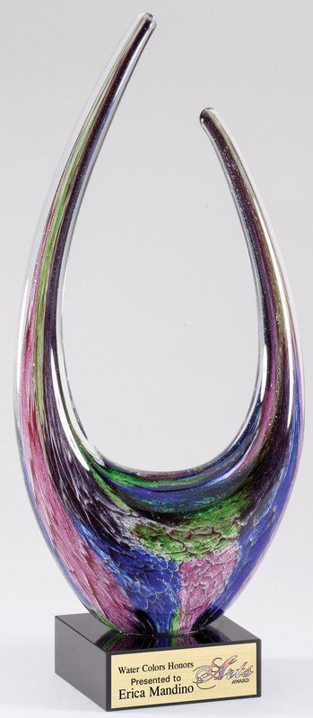 12.5" Art Glass Award 1
