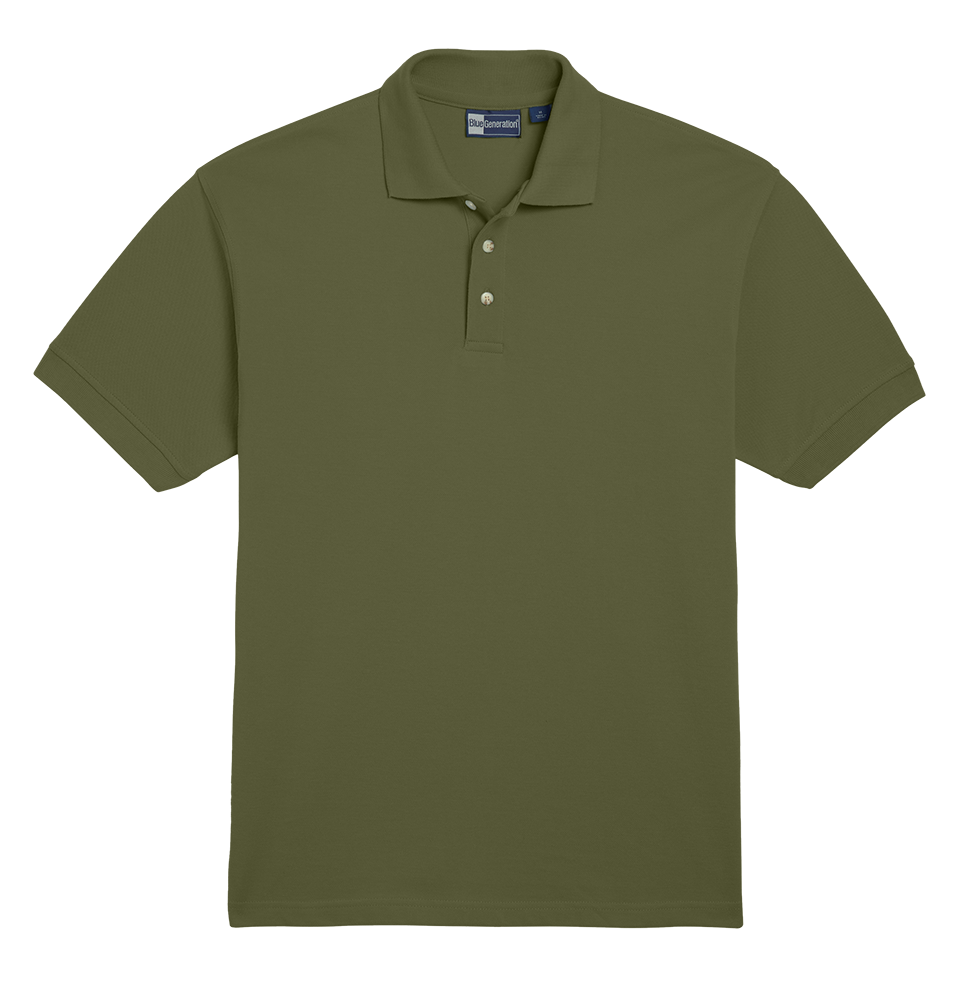 Men's Cotton Pique Polo 118