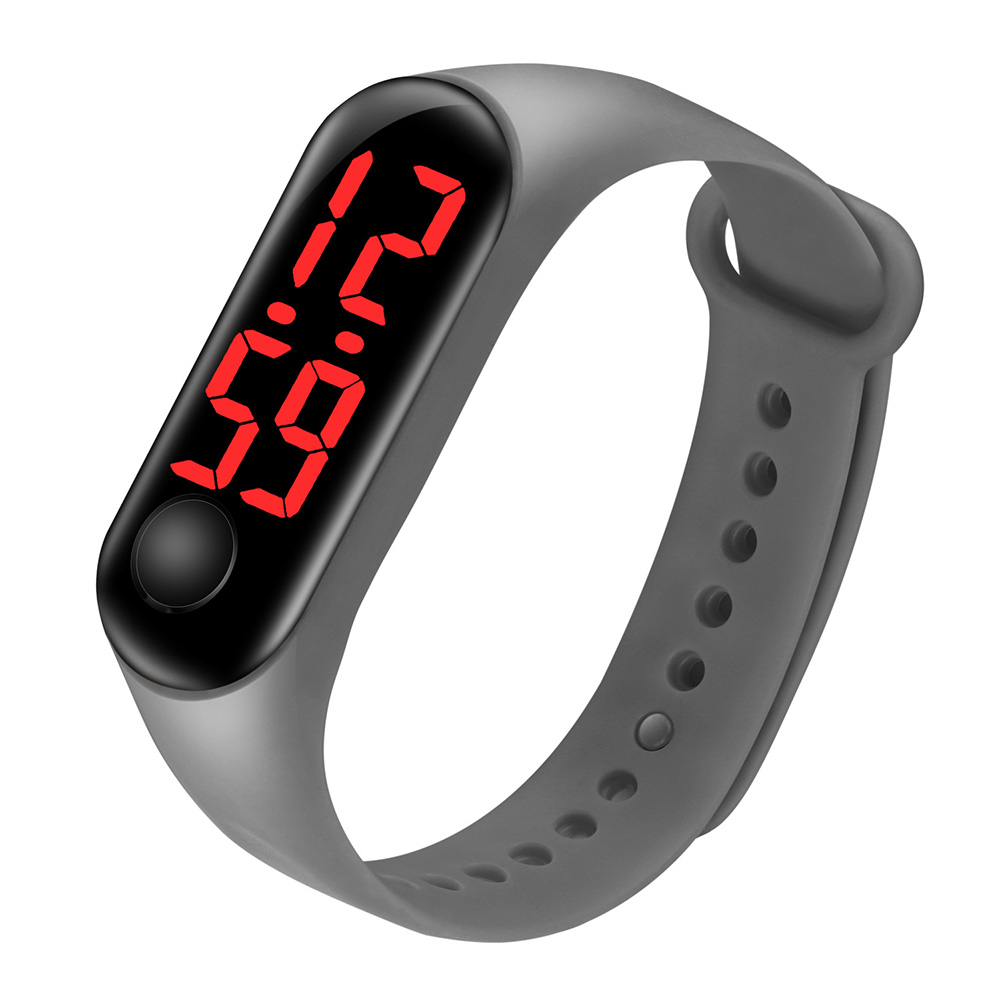 Kids LED silicone electronic watch 13