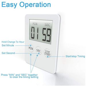 Card Digital Count Down And Count Up Timer 10