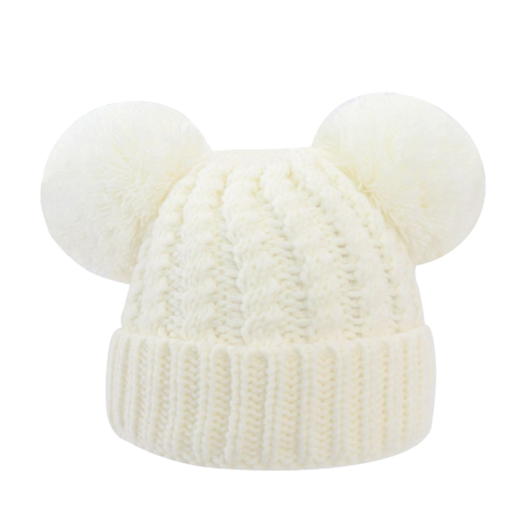 Pom-Pom Knitted Hat 5