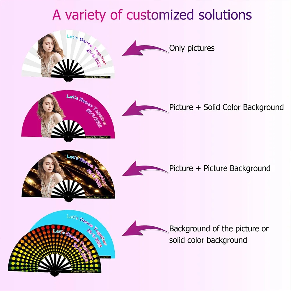 Personalized Fan for Line Dancing Custom Boots on The Ground 17