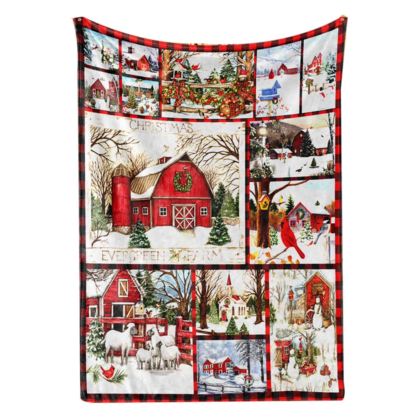 Christmas Halloween Printed Casual Blanket 3