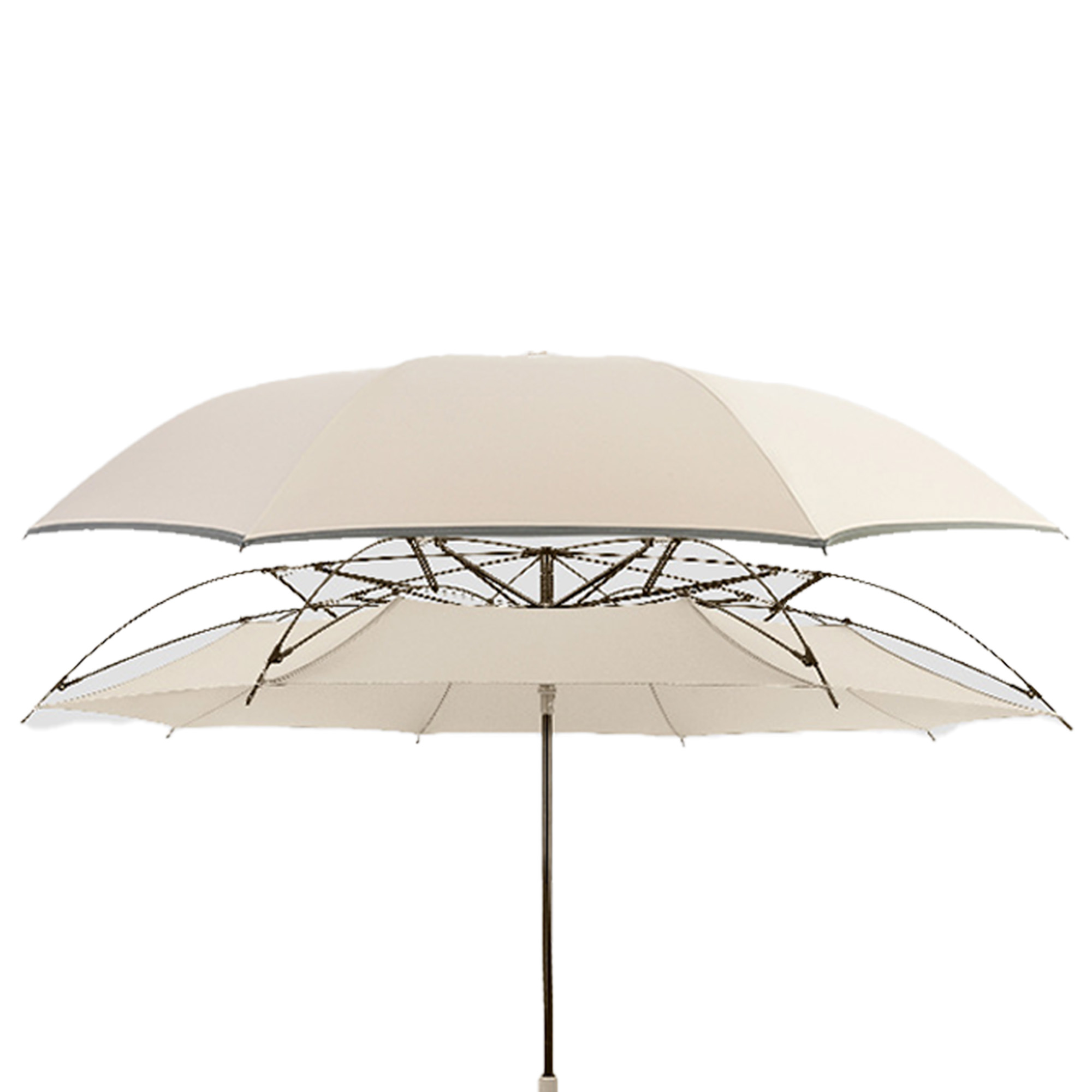 Large C-Handle Reverse Inverted Double Umbrella 12
