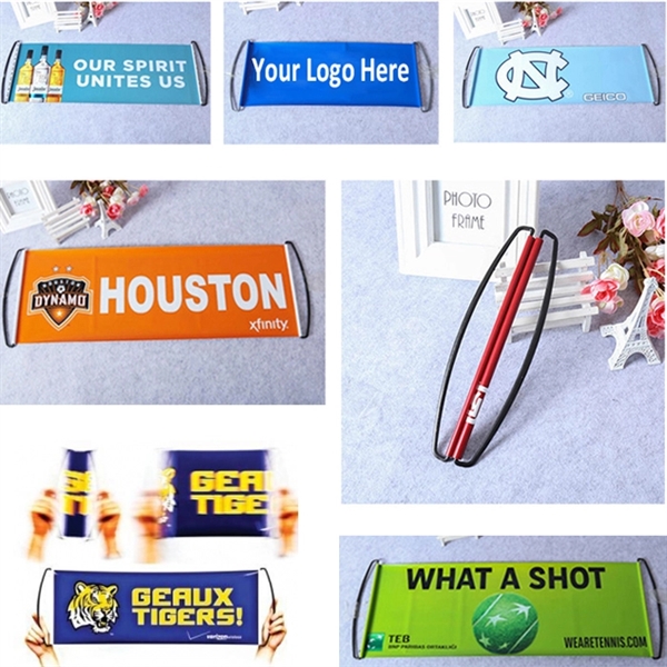 Retractable Hand Banner