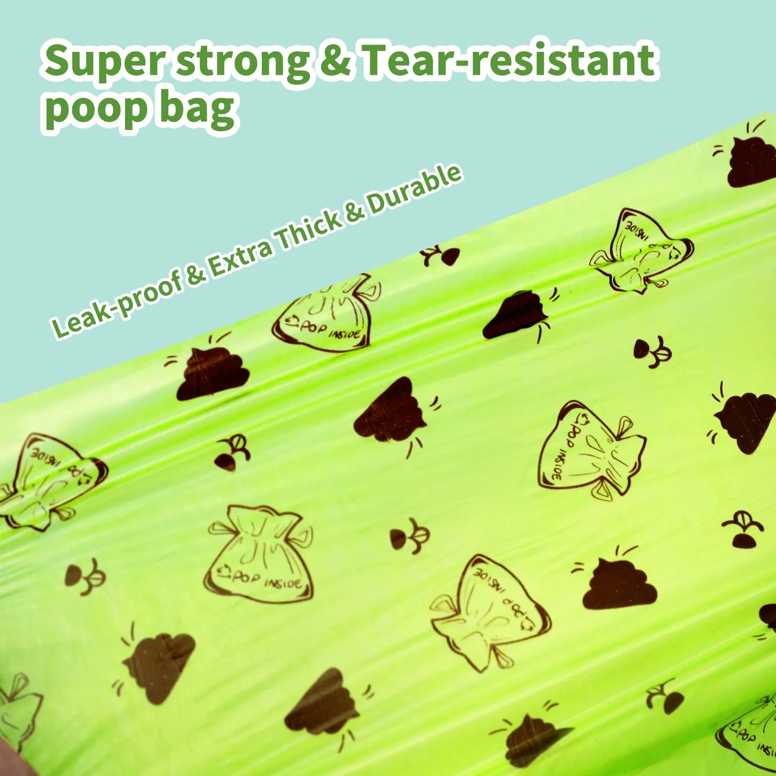 Biodegradable Dog Poop Bag with Dispenser 2