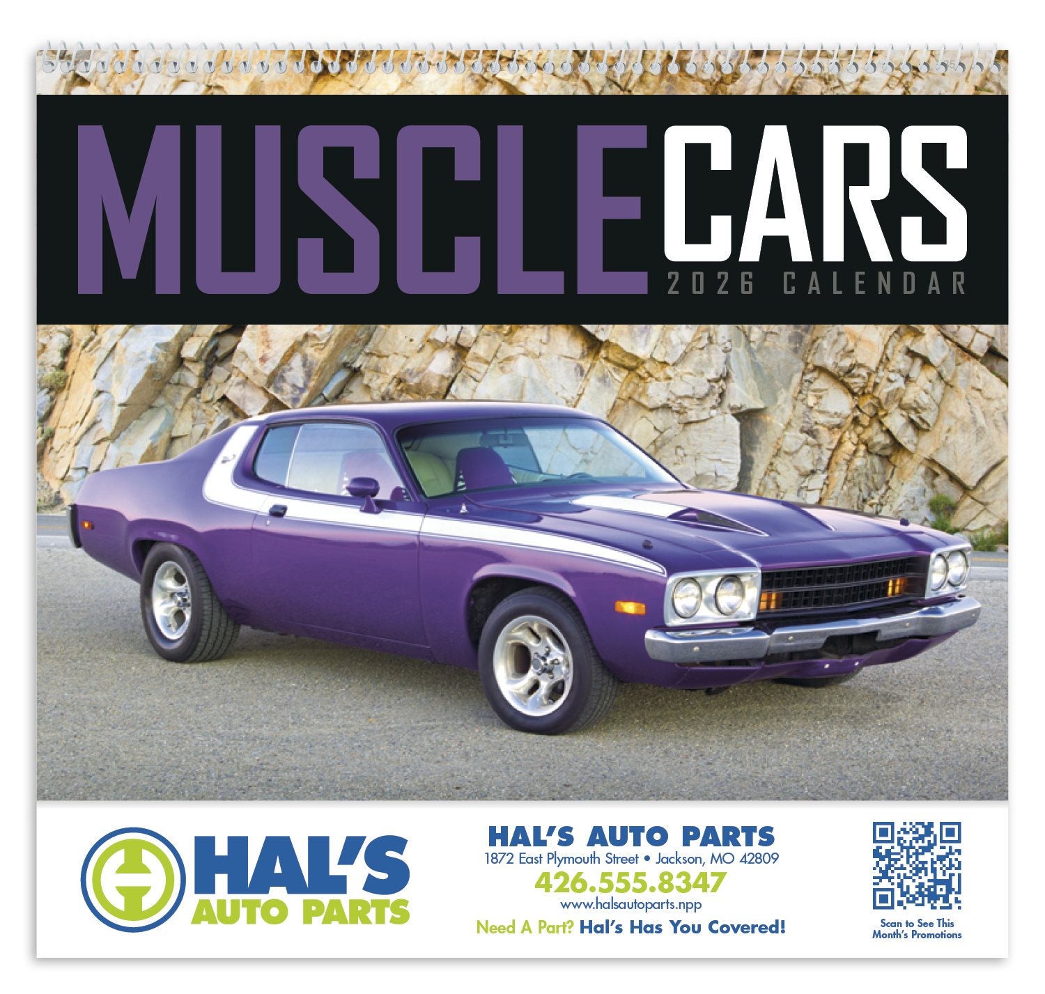 Triumph® Calendars Muscle Cars Calendar 77