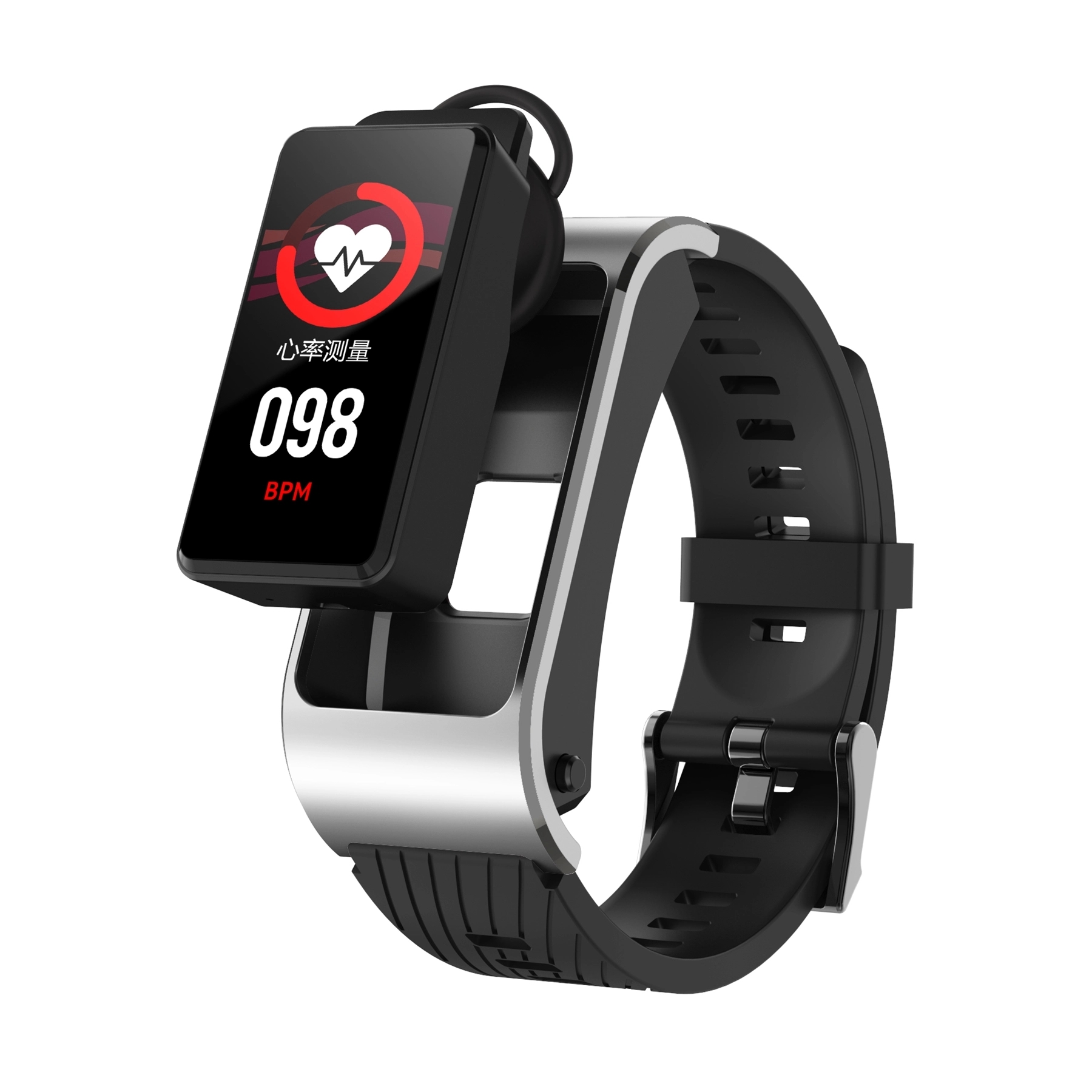 H21 Body Temperature Smart Watch with Silicone Band 11