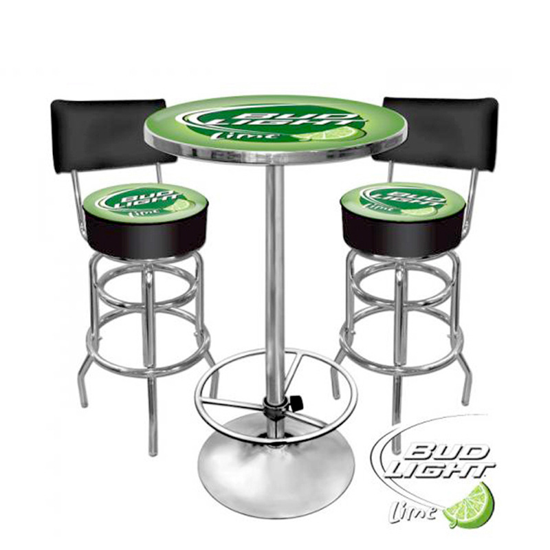 3 PCS Pub Table and Bar Stool Set 3