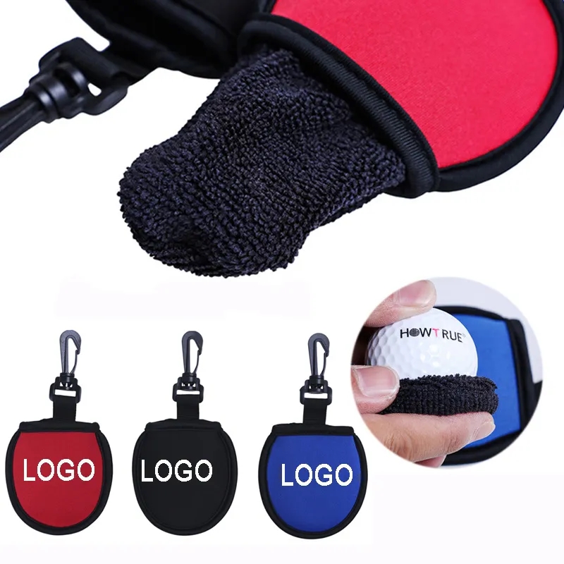 Neoprene Golf Ball Cleaning Pouch 3
