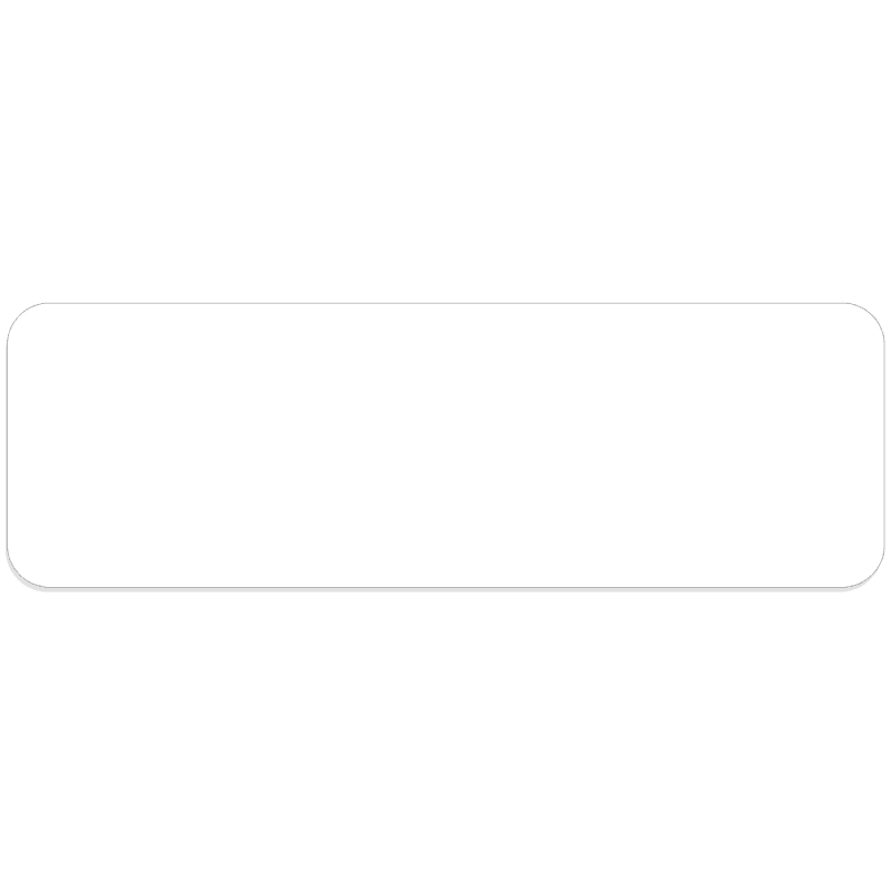 Custom Printed 1" X 3" Rectangle Name Badges 5