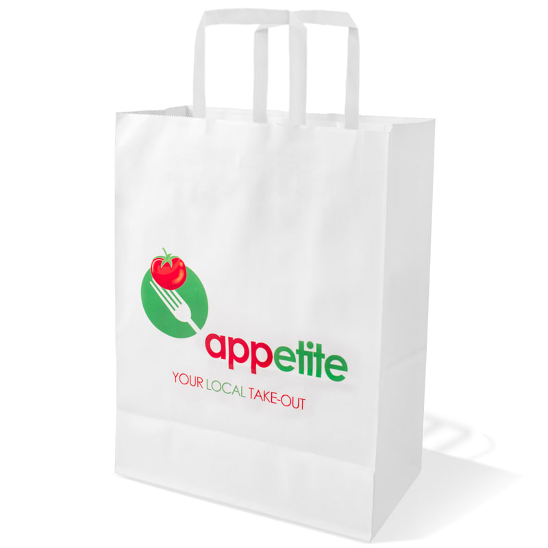 10 X 13 Inch Custom Paper Shopping Bag With Handles 7